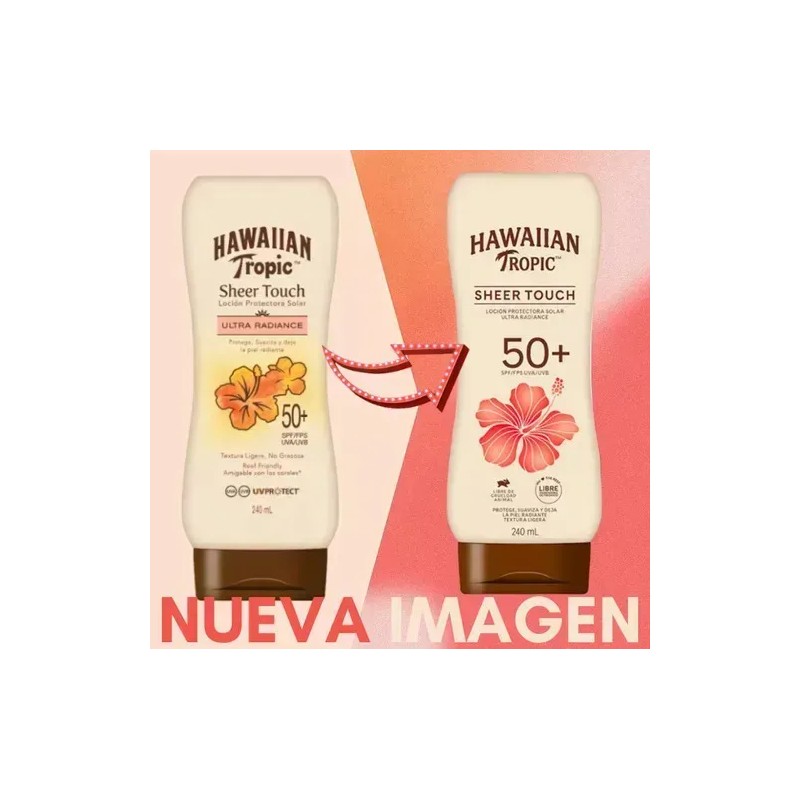 Protector Solar Hawaiian Tropic Sheer Touch Fps50 120 Ml