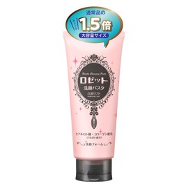 Rosette Face Wash Pasta, White Mud Lift, 6.3 oz (180 g), Large Capacity, 1.5 Times More Than Normal Size, Face Washing Foam, Drying, Moisturizing, 6.3 oz (180 g) (x 1)