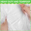 2 Pack Plastic Sofa Covers, 300 x 135cm Waterproof &