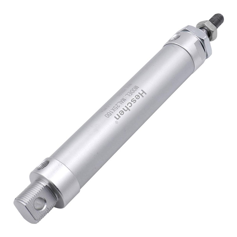 Heschen Pneumatic slim Air Cylinder MAL 25-100 PT1/8 port 25mm