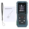 Laser Distance Meter Handheld 1.6-inch LCD Diastimeter Bubble Level Pythagorean