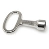 RLECS 5pcs Triangle Cabinet Spanner Key Locks for Drawer, Switch