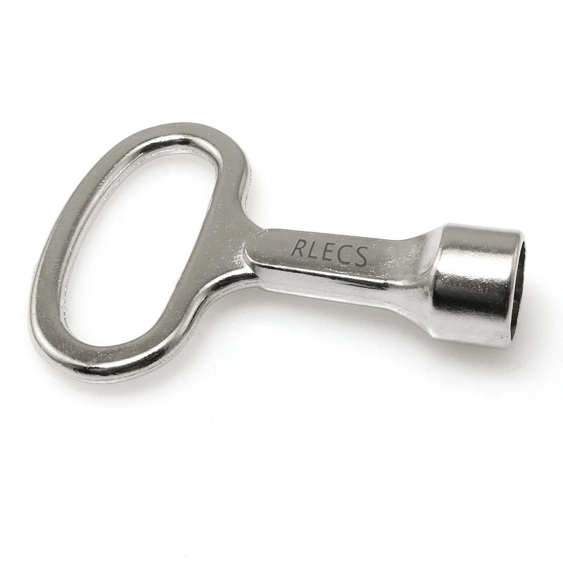 RLECS 5pcs Triangle Cabinet Spanner Key Locks for Drawer, Switch