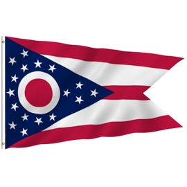 Flag Gallery 3x5 State of OHIO Premium Quality PRINTED Nylon 3'x5' Flag Banner