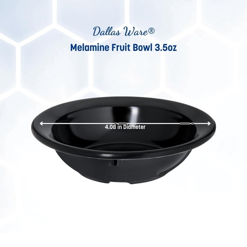Carlisle FoodService Products Dallas Ware Plastic Fruit Bowl, Melamine Bowl