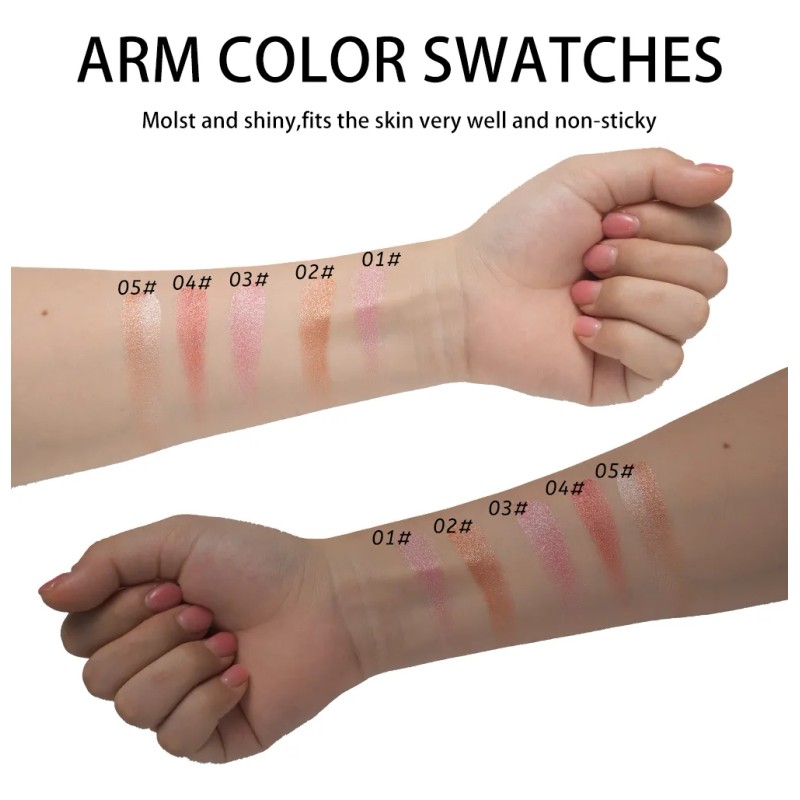 Rubor Profesional En Polvo Ouyea 4g