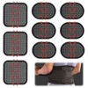 flintronic Replacement Gel Pads, 9 Pieces Replacement Electrodes Gel Pads