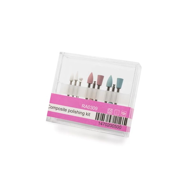 Kit de 9 pulidores de resina dental para devastar excesos