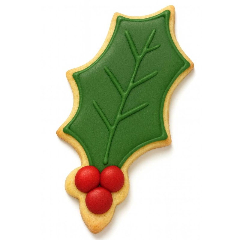 Holly Leaf 3.25 Inch Cookie Cutter from The Cookie Cutter