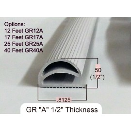 GraySeal Vintage Refrigerator Door Replacement Seal - GR "A" .50 (1/2"), 12 Feet (GR12)