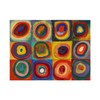 Spiffing Prints Wassily Kandinsky - Squares with Concentric Circles 1913