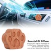 8pcs Essential Oil Car Diffuser Cat Paw Shape Simple Compact