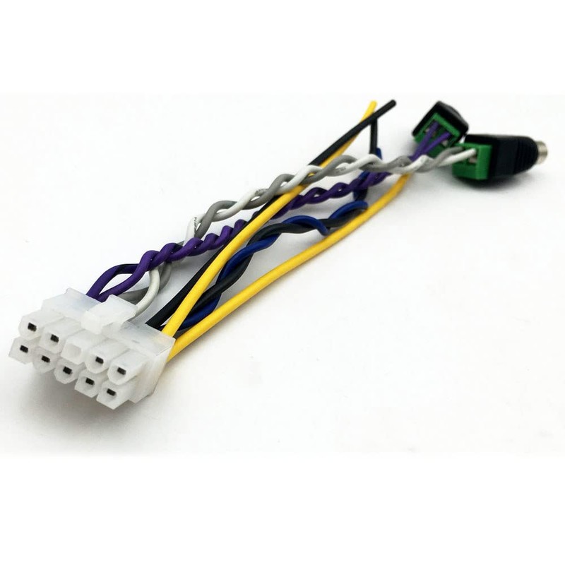 10pin Power Harness Plug RCA Compatible with Pioneer TS-WX1210A TS-WX1010A