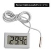 Zerone Termómetro Digital LCD para Congelador y Frigorífico, Multiusos, Alta