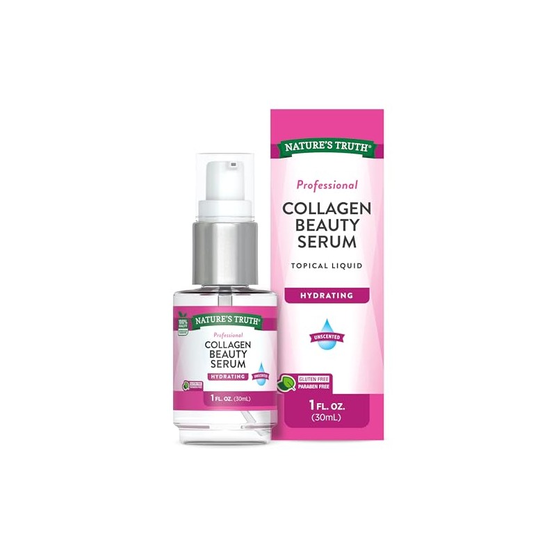 Natures Truth Collagen Serum, 1 Ounce