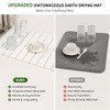 Kitchen Drying Mat Combo - Diatomite Mat - Dish Scrubber