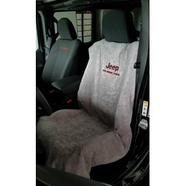 ZIC Motorsports Seat Towel Protection for Jeep Wrangler and Gladiator Rubicon (Gray)
