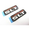 2Pc SLT Laramie B Pillar Cab Emblems 3D Badge Nameplate