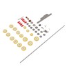 Flute Repair Kit Pads DIY Maintenance Tools Set Musical Instrument
