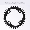 Mountain Bike Crank Arm Set Hollow One Piece Positive Negative