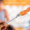 Kichvoe 1pc Stainless Steel Carving Fork Meat Fork Pasta Fork