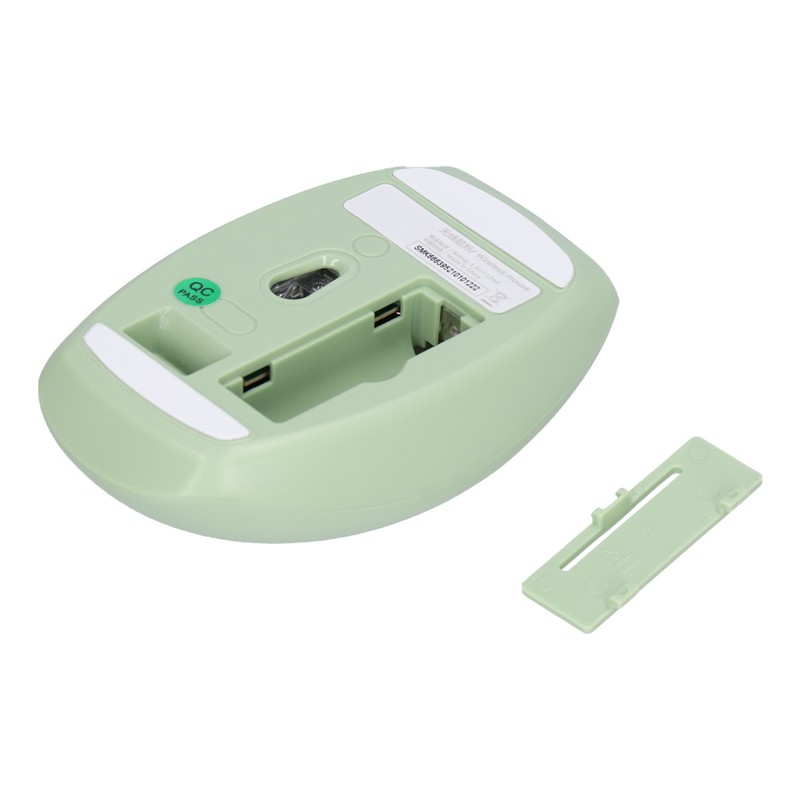 Keyboard Mouse Combo 2.4G Retro Multi Color Mute Cover Wireless