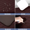 WEZVIX Cushioned Kitchen Mat 2 PCS, Anti Fatigue Kitchen Rugs,