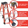Louisville Ladder 4-Foot Fiberglass Step Ladder, 375-Pound Capacity, FS1404HD