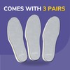Dr Scholl’s Go Sockless! Cushioning Insoles for Women Men Unisex,
