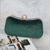 CORIOS Velvet Evening Bag for Women Glitter Clutch Bag Sparkly