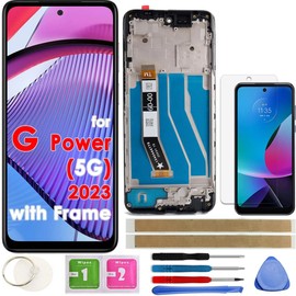 LCD Screen Replacement Touch Display Digitizer Assembly with Frame for Motorola Moto G Power 5G 2023 XT2311-1 XT2311-2 XT2311-3 XT2311-4 XT2311-5 6.5"