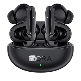 1 Hora Audífonos Inalámbricos Bluetooth 6.0 con Estuche de Carga                                                                                      