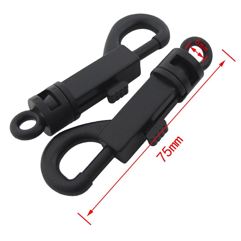 Bluemoona 20 PCS - Plastic SWIVEL CLIP SNAP Hook TRIGGER