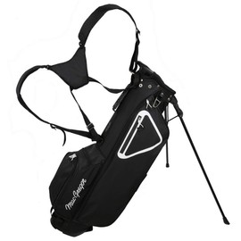 MACGREGOR Golf MacTec Stand Bag - Slim Lightweight 7" Golf Bag Black/White