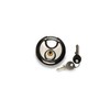 Round Discus Padlock 2 Keys 70mm Disc Heavy Duty Outdoor
