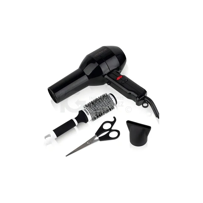 Secadora De Cabello Timco® Salon Master PQSM-1800 Combo Con Cepillo