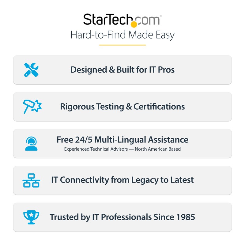 StarTech.com 25ft (7.6m) Premium Certified High Speed HDMI Cable, 4K