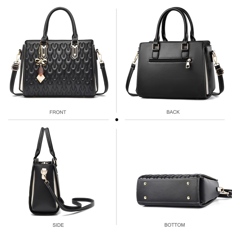 NICOLE & DORIS Women Designer Handbags Fashion Top Handle Bag