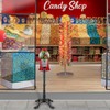 Olde Midway Gumball Machine Stand for 15" Vintage-Style Candy Dispensers