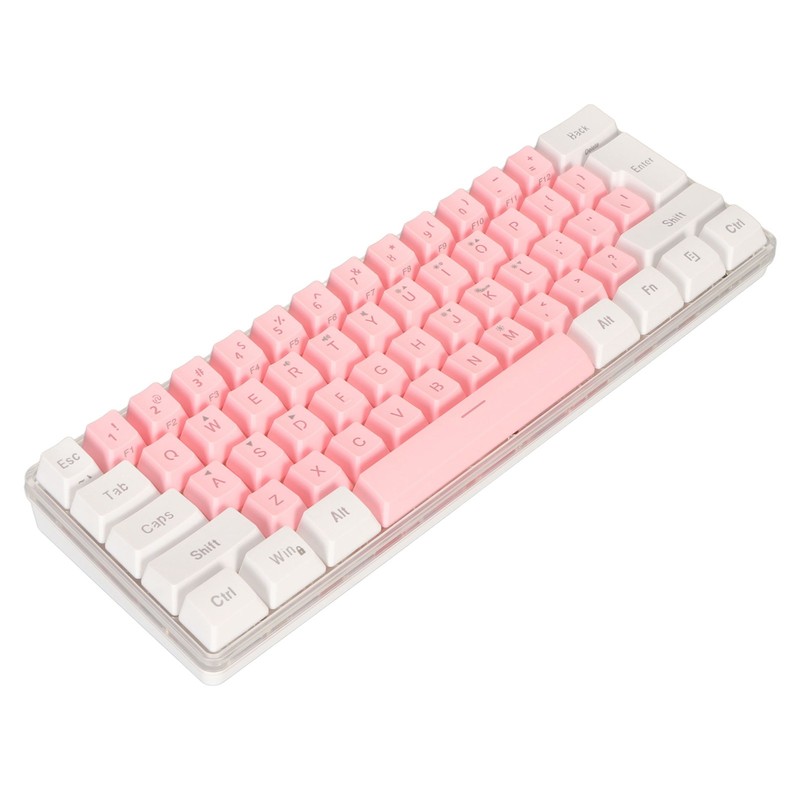 60% Wired Gaming Keyboard RGB Mini Keyboard Imitated Mechanical Technique