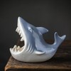 LOTIKOU 1 Pcs Cute Shark Candy Servers Bowl,Ceramic Candy Bowl