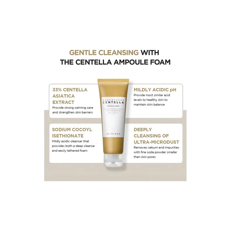 Skin1004 Madagascar Centella Ampoule Foam 125ml