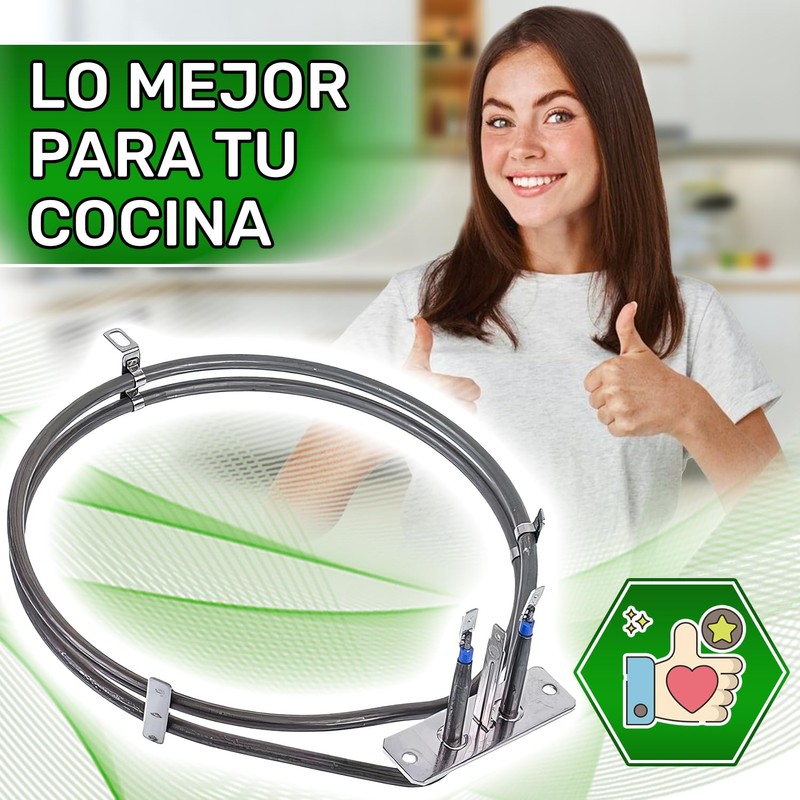 Circular Heating Element for Oven 2000W 220V-240V with Original Code