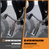 HCmotorku Motorcycle Shifter Peg Shift Lever Peg Pedal Foot Pegs