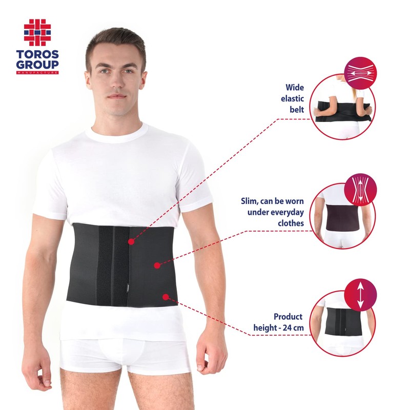 Postpartum Belt / Post-operative Binder, Belly Band, Elastic, 24 cm