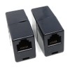 DRUT 2pcs RJ12 (RJ11) 6P6C 6 Pin Female Coupler Adapter