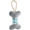 HUNTER Salima Dog Toy for Puppies, Bone, Grey, 18 cm