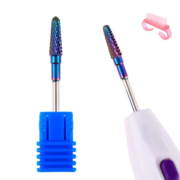 2Pack Nail Drill Bit Carbide Tungsten Nail Drill Bit Electric