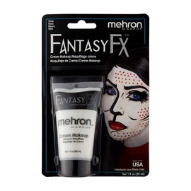 Mehron Makeup Fantasy F/X Water Based Face & Body Paint (1 oz) (White)