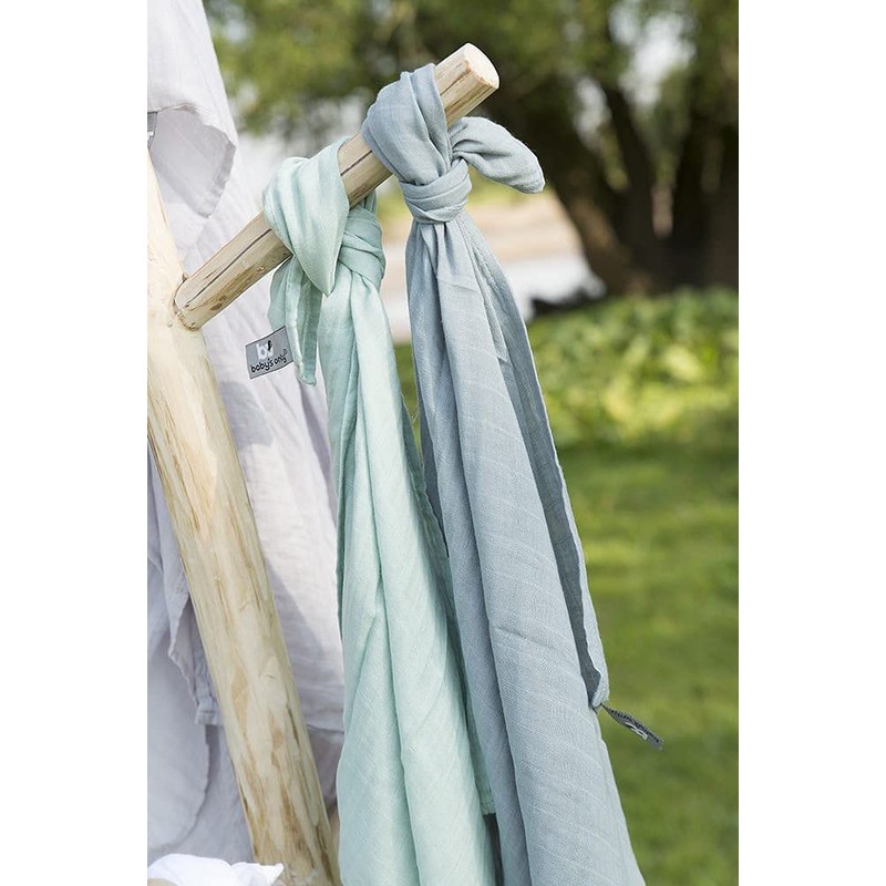 Baby's Only Swaddle Silver Grey 200 x 120 cm